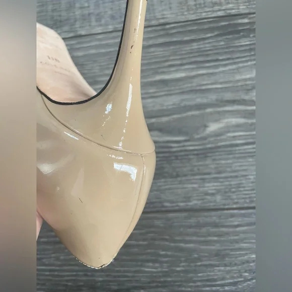 Cole Haan Nude Patent Leather Heels - Picture 9 of 10